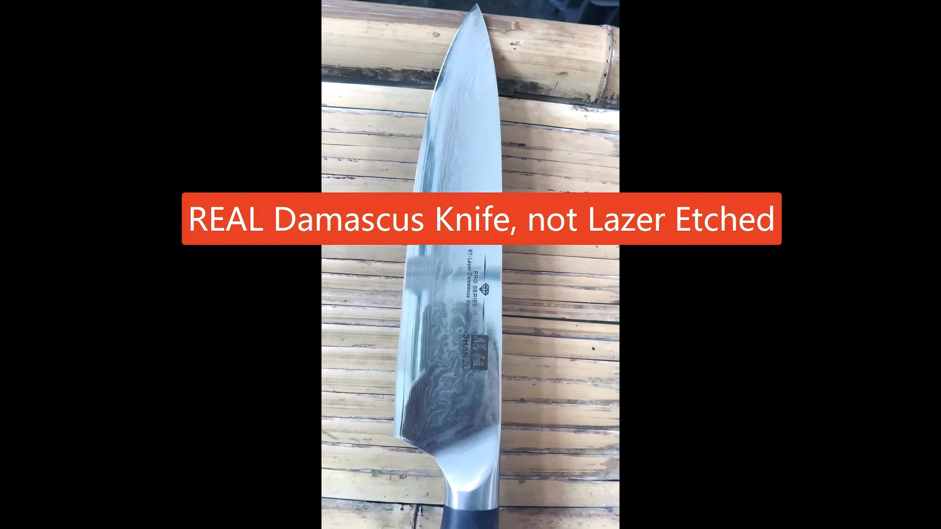 Chef Knife, Damascus Pro Kitchen Knife 8 inch SHAN ZU with 67